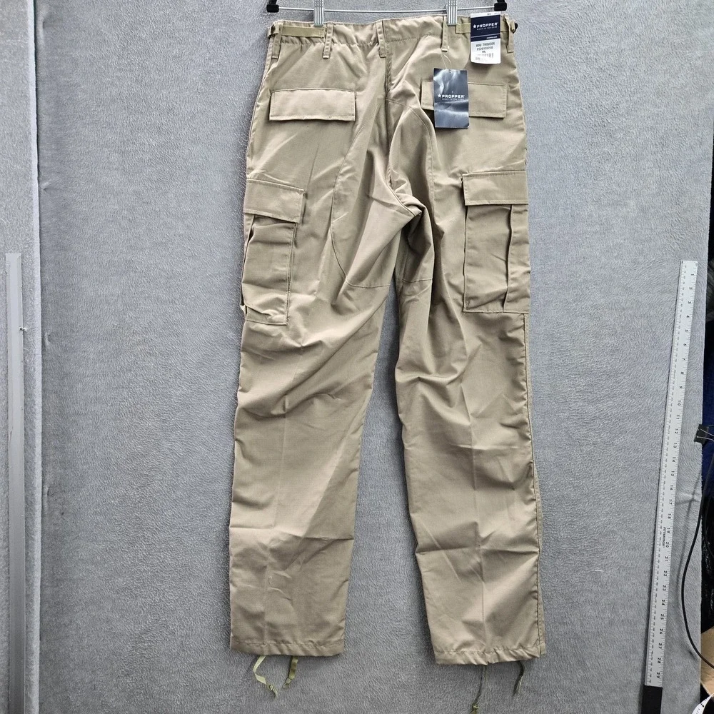 Propper Men Pants M/L Brown Cargo Ripstop BDU‎ Trouser Utility NWT
